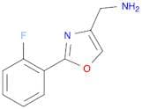 (2-(2-Fluorophenyl)oxazol-4-yl)methanamine