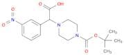 1-Piperazineaceticacid, 4-[(1,1-dimethylethoxy)carbonyl]-a-(3-nitrophenyl)-
