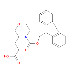 3-(4-{[(9H-fluoren-9-yl)methoxy]carbonyl}morpholin-3-yl)propanoic acid