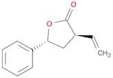 2(3H)-Furanone, 3-ethenyldihydro-5-phenyl-, trans-