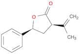 2(3H)-Furanone, dihydro-3-(1-methylethenyl)-5-phenyl-, cis-