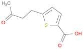 2-Thiophenecarboxylic acid, 5-(3-oxobutyl)-