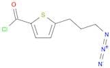 2-Thiophenecarbonyl chloride, 5-(3-azidopropyl)-