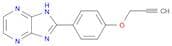 1H-Imidazo[4,5-b]pyrazine, 2-[4-(2-propynyloxy)phenyl]-