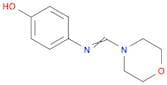 Morpholine, 4-[[(4-hydroxyphenyl)imino]methyl]-