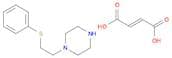 Piperazine, 1-[2-(phenylthio)ethyl]-, (2Z)-2-butenedioate (1:2)
