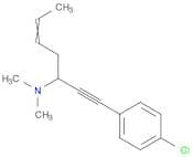 5-Hepten-1-yn-3-amine, 1-(4-chlorophenyl)-N,N-dimethyl-