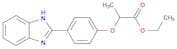 Propanoic acid, 2-[4-(1H-benzimidazol-2-yl)phenoxy]-, ethyl ester