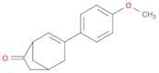 Bicyclo[3.2.1]oct-3-en-6-one, 3-(4-methoxyphenyl)-