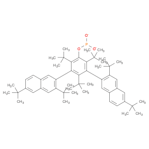 Phosphorous acid, bis[3,6-bis(1,1-dimethylethyl)-2-naphthalenyl]2,4,6-tris(1,1-dimethylethyl)pheny…