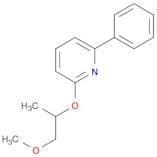 Pyridine, 2-(2-methoxy-1-methylethoxy)-6-phenyl-