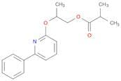 Propanoic acid, 2-methyl-, 2-[(6-phenyl-2-pyridinyl)oxy]propyl ester