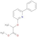 Propanoic acid, 2-[(6-phenyl-2-pyridinyl)oxy]-, methyl ester