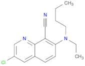 8-Quinolinecarbonitrile, 7-(butylethylamino)-3-chloro-