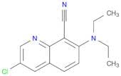 8-Quinolinecarbonitrile, 3-chloro-7-(diethylamino)-