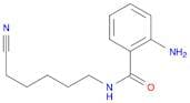 Benzamide, 2-amino-N-(5-cyanopentyl)-