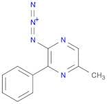 Pyrazine, 2-azido-5-methyl-3-phenyl-
