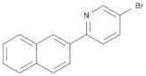 Pyridine, 5-bromo-2-(2-naphthalenyl)-