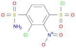 Benzenesulfonyl chloride, 4-(aminosulfonyl)-3-chloro-2-nitro-
