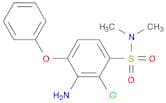 Benzenesulfonamide, 3-amino-2-chloro-N,N-dimethyl-4-phenoxy-