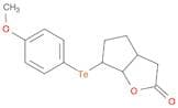2H-Cyclopenta[b]furan-2-one, hexahydro-6-[(4-methoxyphenyl)telluro]-