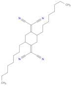 Propanedinitrile, 2,2'-(2,5-dioctyl-1,4-cyclohexanediylidene)bis-