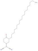 Propanedinitrile, (3-octadecyl-4-oxocyclohexylidene)-