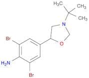 Benzenamine, 2,6-dibromo-4-[3-(1,1-dimethylethyl)-5-oxazolidinyl]-