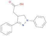 1H-Pyrazole-4-acetic acid, 4,5-dihydro-1,3-diphenyl-
