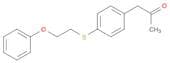 2-Propanone, 1-[4-[(2-phenoxyethyl)thio]phenyl]-
