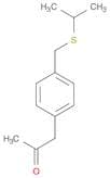 2-Propanone, 1-[4-[[(1-methylethyl)thio]methyl]phenyl]-