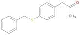 2-Propanone, 1-[4-[(phenylmethyl)thio]phenyl]-