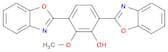 Phenol, 3,6-bis(2-benzoxazolyl)-2-methoxy-
