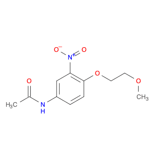 Acetamide, N-[4-(2-methoxyethoxy)-3-nitrophenyl]-