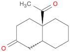 2(1H)-Naphthalenone, 4a-acetyloctahydro-, cis-