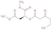 Butanedioic acid, [(1,3-dioxohexyl)oxy]-, dimethyl ester, (S)-