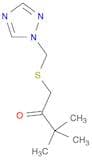 2-Butanone, 3,3-dimethyl-1-[(1H-1,2,4-triazol-1-ylmethyl)thio]-