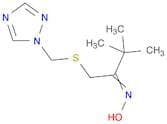 2-Butanone, 3,3-dimethyl-1-[(1H-1,2,4-triazol-1-ylmethyl)thio]-, oxime