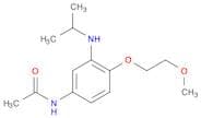 Acetamide, N-[4-(2-methoxyethoxy)-3-[(1-methylethyl)amino]phenyl]-