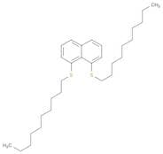 Naphthalene, 1,8-bis(decylthio)-