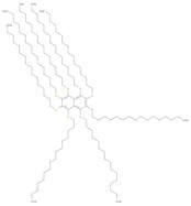 Naphthalene, octakis(hexadecylthio)-