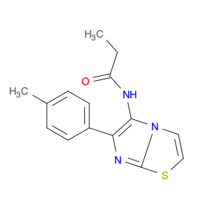 Propanamide, N-[6-(4-methylphenyl)imidazo[2,1-b]thiazol-5-yl]-