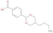 Benzoic acid, 4-(5-butyl-1,3-dioxan-2-yl)-
