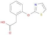 Benzeneacetic acid, 2-(2-thiazolyloxy)-