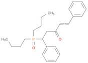 1-Penten-3-one, 5-(dibutylphosphinyl)-1,5-diphenyl-