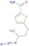 2-Thiophenecarboxamide, 5-(3-azidobutyl)-