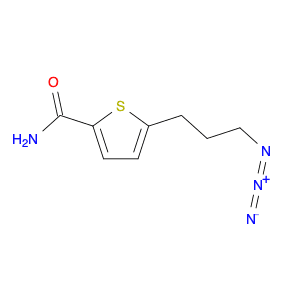 2-Thiophenecarboxamide, 5-(3-azidopropyl)-