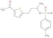 Ethanone, 1-[5-[3-[[(4-methylphenyl)sulfonyl]oxy]butyl]-2-thienyl]-