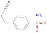 4-(2-cyanoethyl)benzene-1-sulfonamide