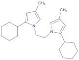 1H-Pyrrole, 1,1'-(1,2-ethanediyl)bis[2-cyclohexyl-4-methyl-